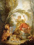 Jean-Honore Fragonard The See-Saw Spain oil painting artist